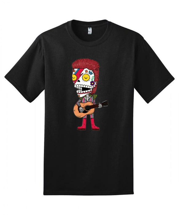Ziggy Stardust Day of the Dead T-Shirt