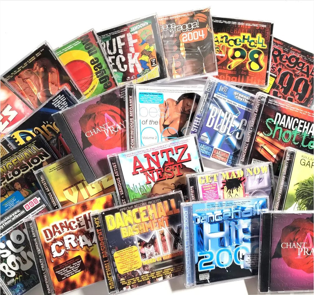 Retro Cd Collection Giant Vintage CD Collection Closeout ā Fresh Prints of CT