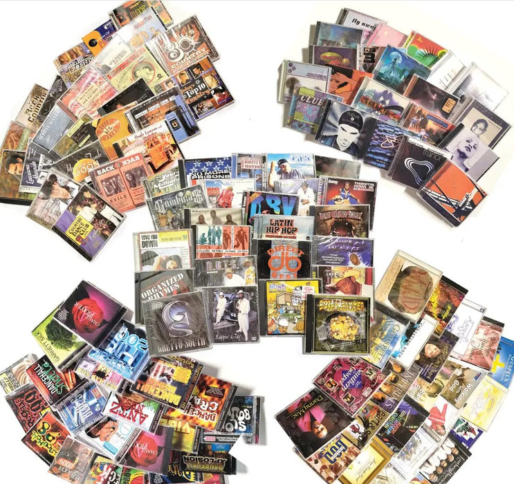 Retro Cd Collection Giant Vintage CD Collection Closeout ā Fresh Prints of CT