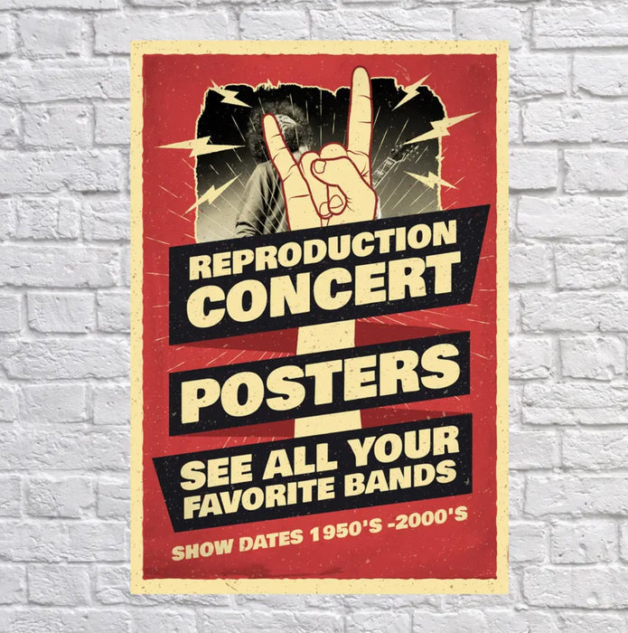 20 Mystery Novelty Reproduction Novelty Music Posters