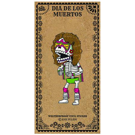 Ultimate Warrior - Day of the Dead Stickers