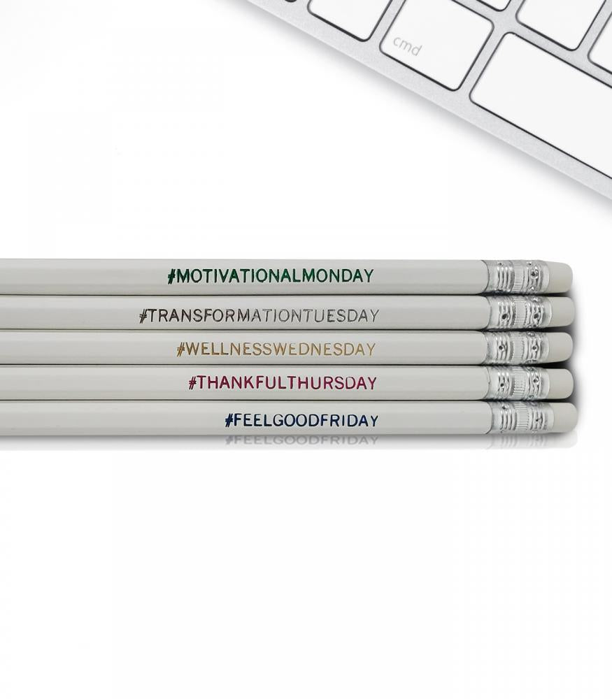 Work Week - Inspirational Pencils — Fresh Prints of CT
