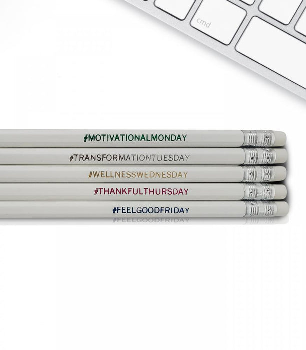 Work Week - Inspirational Pencils