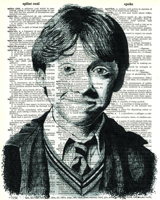 Ron Weasley - Dictionary Art Print