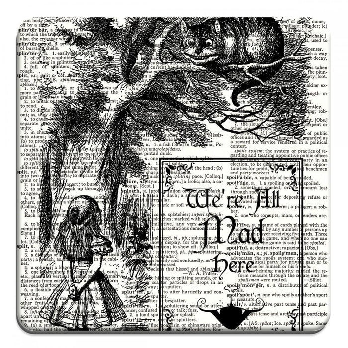 We're All Mad Here - Novelty Coasters