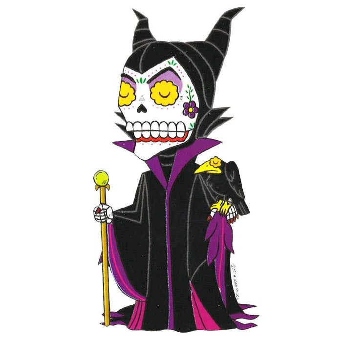 Maleficent - Day of the Dead Stickers