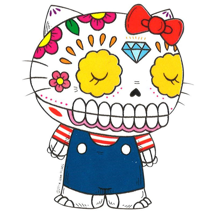 Hello Kitty - Day of the Dead Stickers