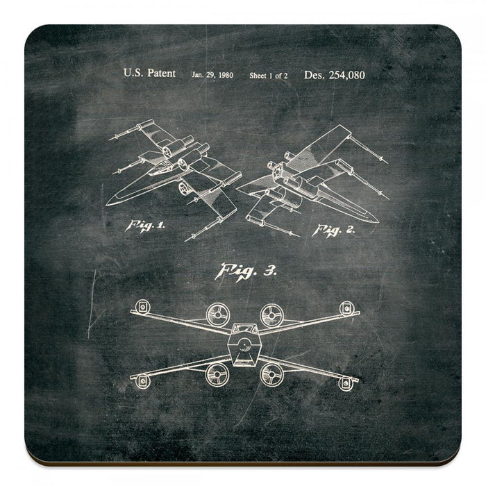 Wing Fighter 1980 - Novelty Coasters