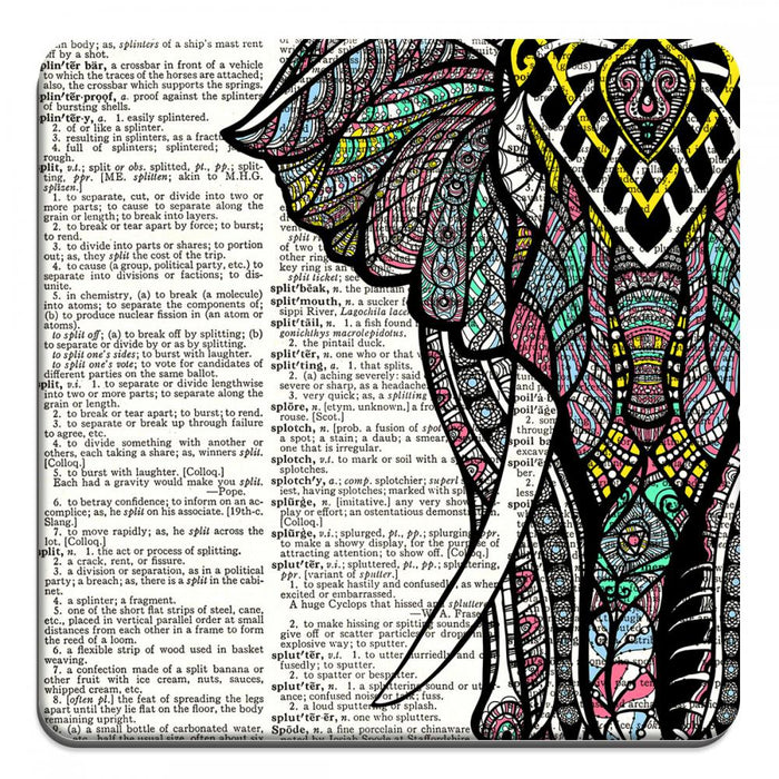 Zen Elephant Half - Novelty Coasters