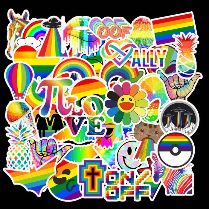 50 Pride Stickers (Matte)