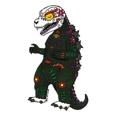 Godzilla - Day of the Dead Stickers
