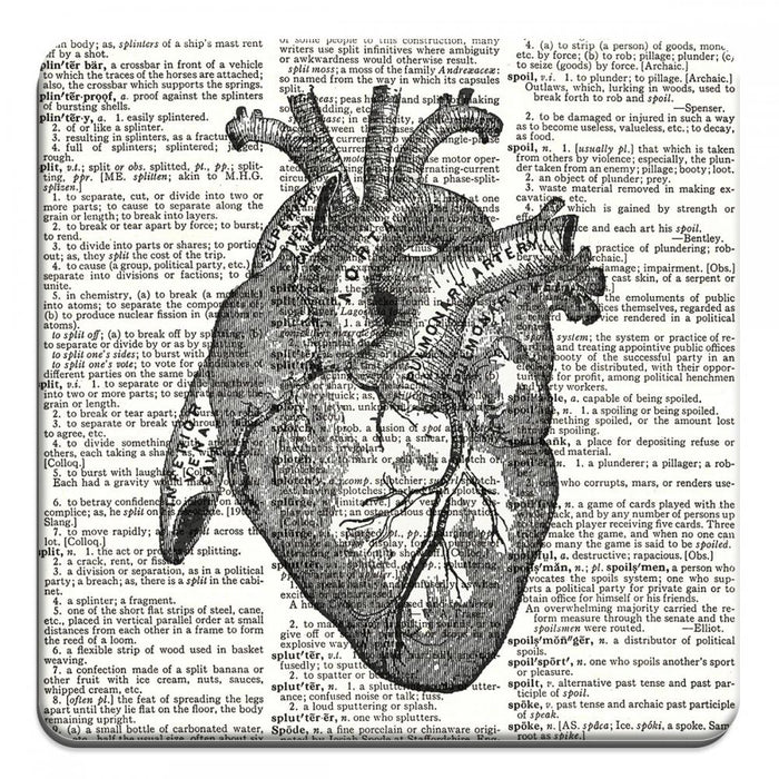Human Heart - Novelty Coasters