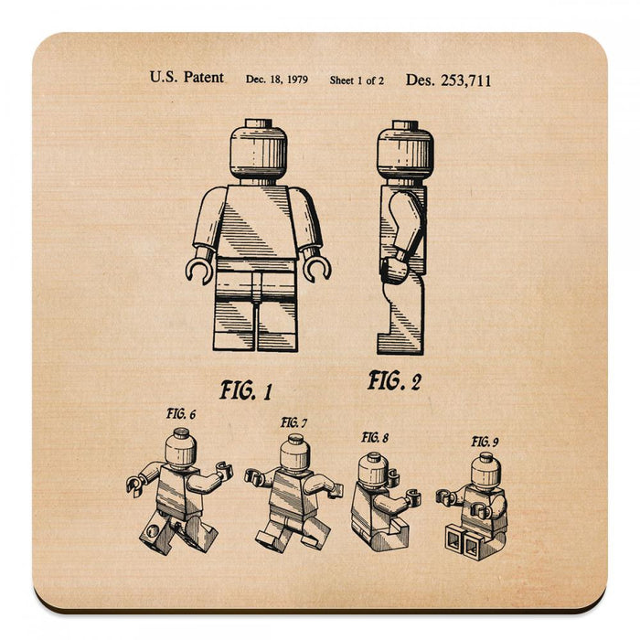 Lego Man 1979 - Novelty Coasters