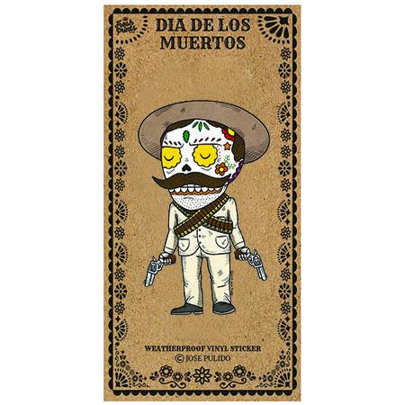 Pancho Villa - Day of the Dead Stickers
