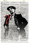 Dr Who Doctor 7 - Dictionary Art Print