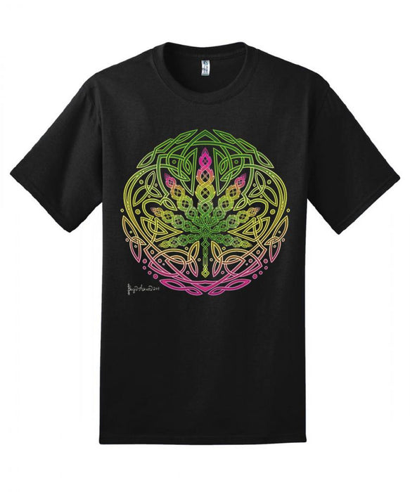 Celtic Cannabis T-Shirt - T-Shirts