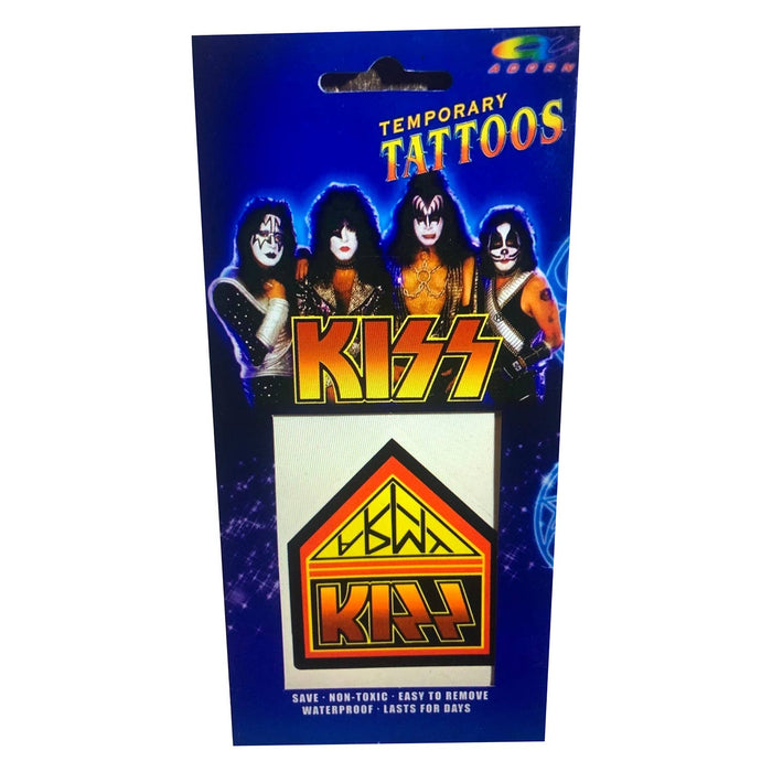 1990s KISS Band Temporary Tattoo Vintage Deadstock - Deadstock