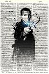 Dr Who Doctor 9 - Dictionary Art Print