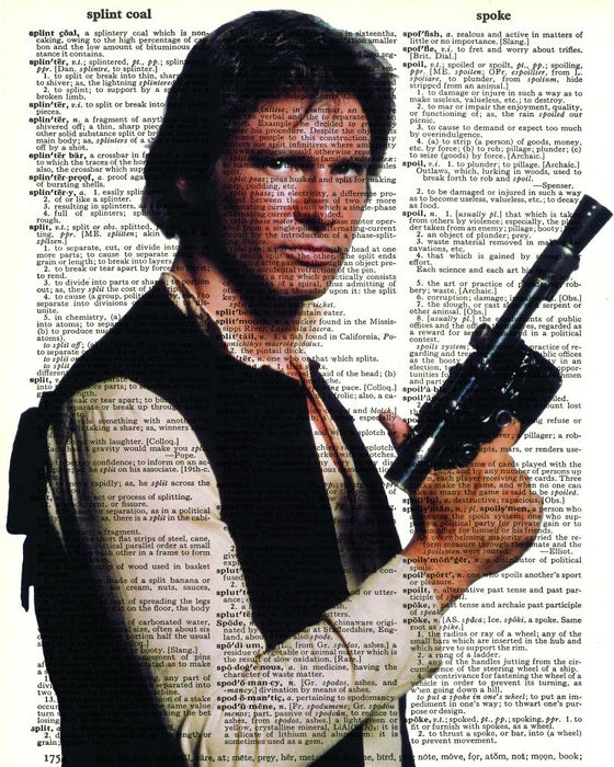 Han Solo - Dictionary Art Print