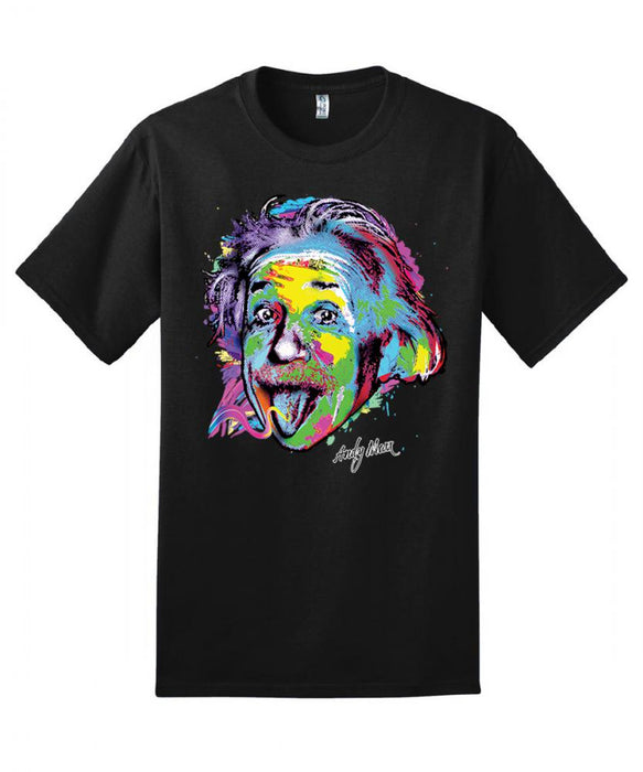 Colorful Einstein T-Shirt - T-Shirts