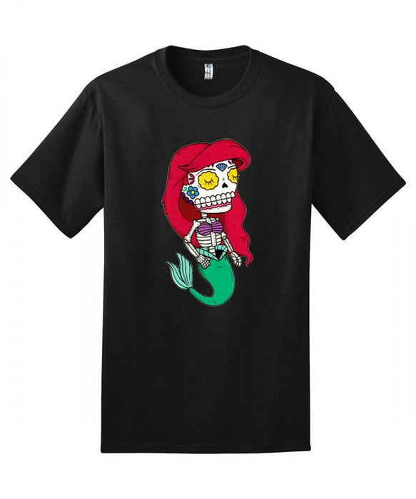 Ariel Day of the Dead T-Shirt