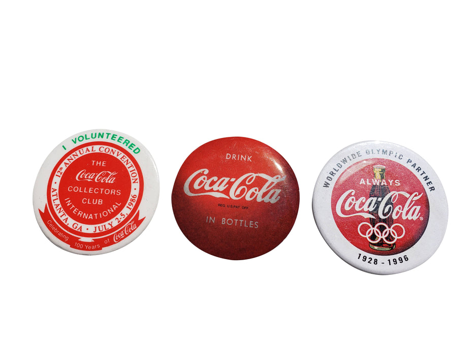 Vintage Deadstock Coca Cola Buttons - Deadstock — Fresh Prints of CT