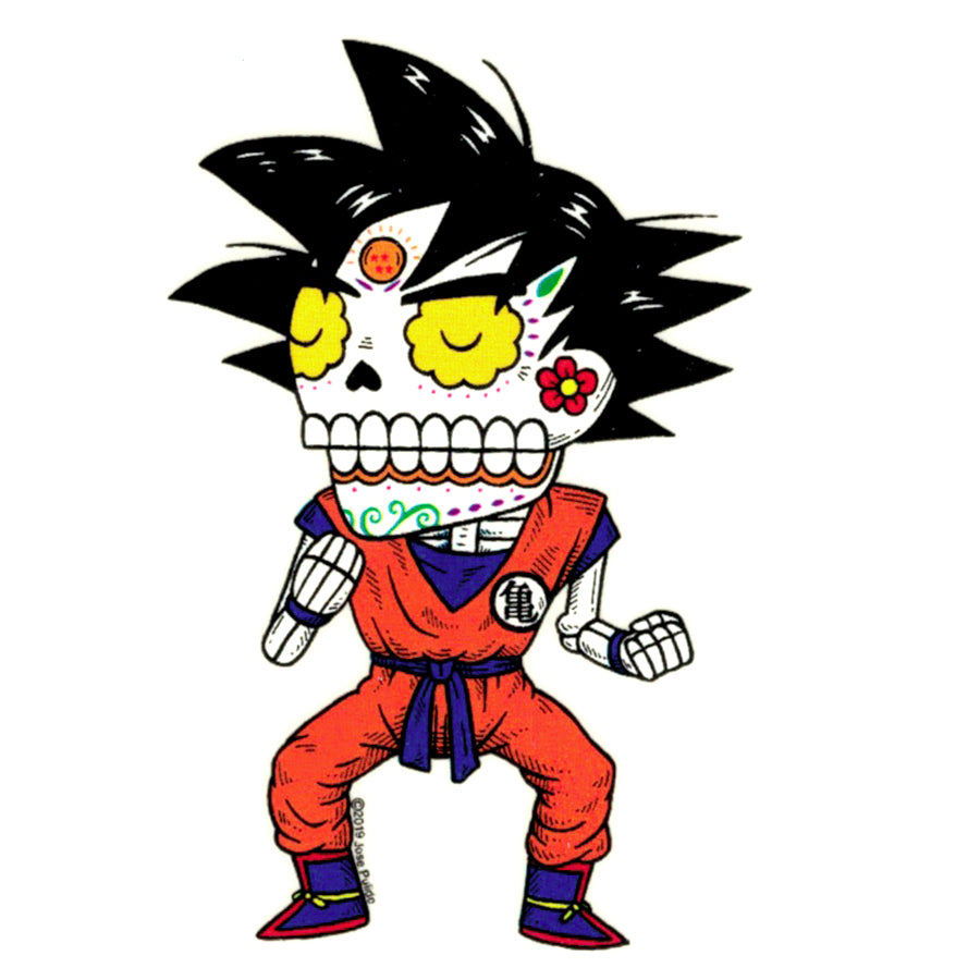 Naruto - Day of the Dead Stickers — Fresh Prints of CT
