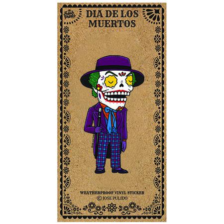 Joker Purple - Day of the Dead Stickers