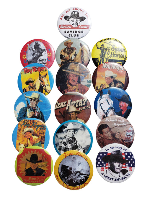 Vintage Deadstock Cowboy Button Assortment - Deadstock