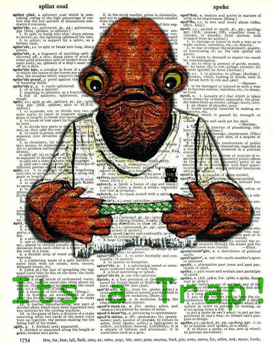 It's a Trap - Dictionary Art Print