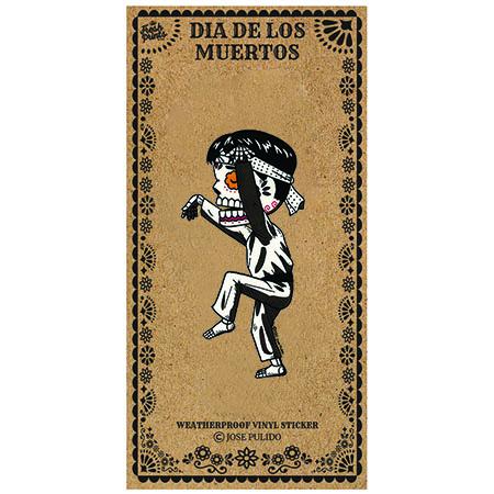Karate Kid - Day of the Dead Stickers