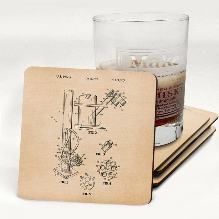 Water Pipe 1979 - Novelty Coasters