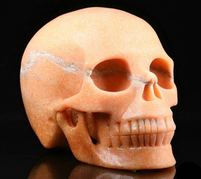 5" Orange Aventurine - Crystal Skulls