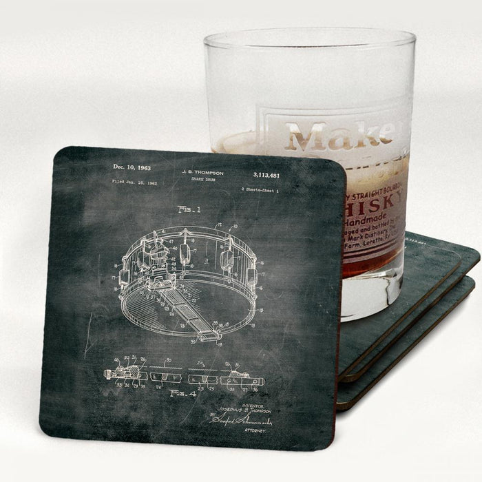 Snare Drum 1963 - Novelty Coasters