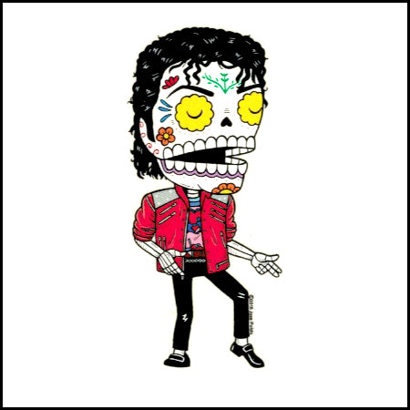 Michael Jackson - Day of the Dead Sticker