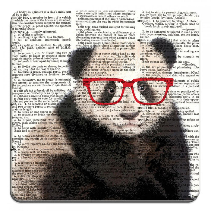 Hipste Panda - Novelty Coasters