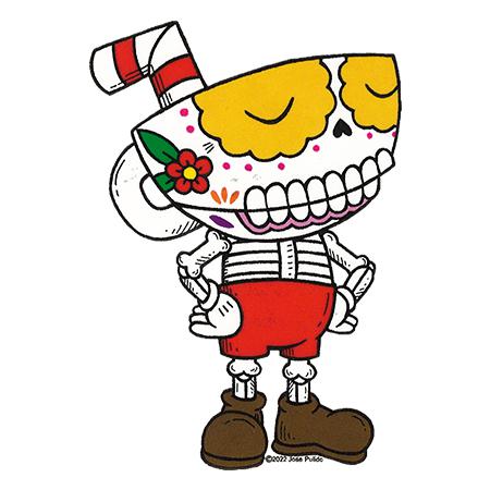 Cup Head - Day of the Dead Stickers