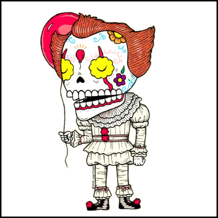 Pennywise - Day of the Dead Sticker