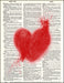 An image of a(n) Graffiti Heart Dictionary Art Print.