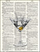 An image of a(n) Martini Dictionary Art Print.