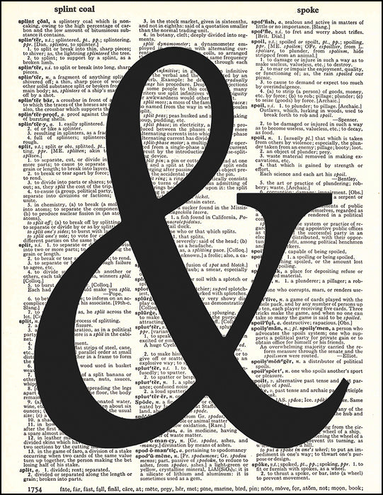 Be Kind Dictionary Print 