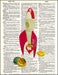 An image of a(n) Rocket Bottle Opener Dictionary Art Print.