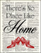 An image of a(n) There's No Place Like Home Dictionary Art Print.