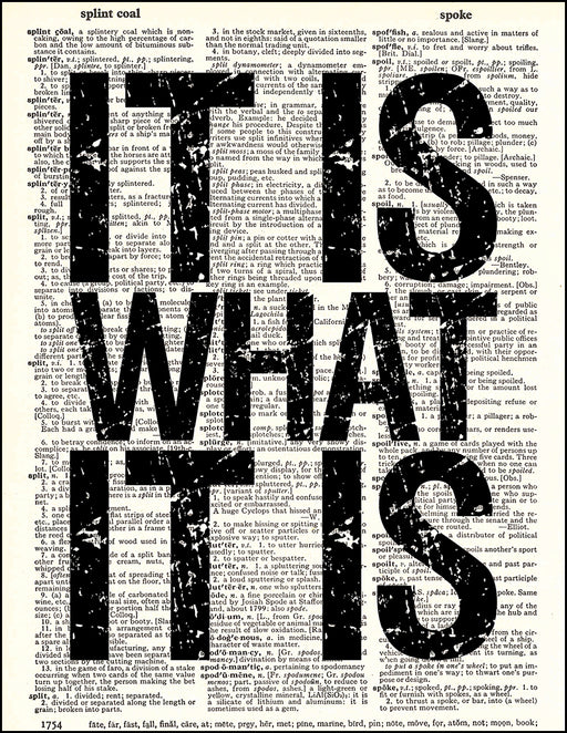 An image of a(n) It Is What It Is Dictionary Art Print.