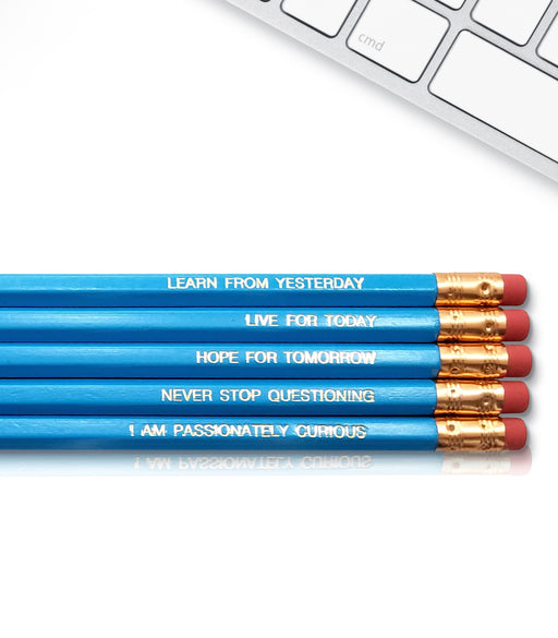An image of a(n) Einstein inspired Inspirational Pencil.