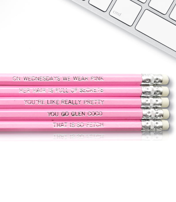 An image of a(n) Mean Girls inspired Inspirational Pencil.