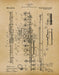 An image of a(n) Flute 1908 - Patent Art Print - Parchment.
