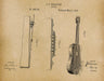 An image of a(n) Stratton Guitar 1893 - Patent Art Print - Parchment.