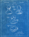 An image of a(n) Rubber Ducky 1949 - Patent Art Print - Blueprint.