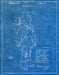An image of a(n) Space Suit 1973 - Patent Art Print - Blueprint.